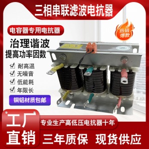 CKSG三相串聯(lián)電抗器電容用無(wú)功補(bǔ)償交流電抗器30KVAR電