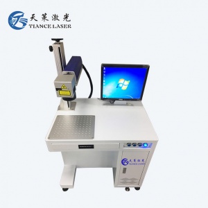 自動 塑膠金銀銅鐵五金工具光纖激光打標(biāo)機(jī)