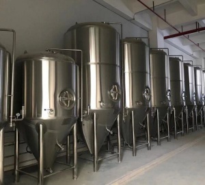 精釀啤酒設備1000升發(fā)酵罐 中小型啤酒設備廠家定做直銷
